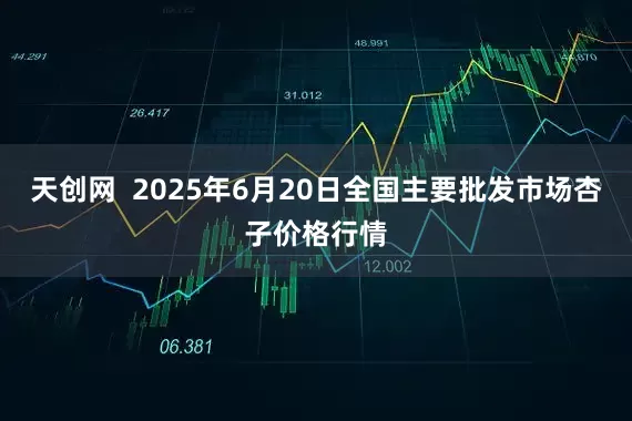 天创网  2025年6月20日全国主要批发市场杏子价格行情