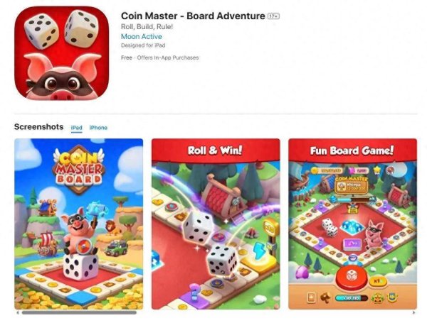 永旺配资 《Coin Master》开发商新游开测，剑指《Monopoly Go!》