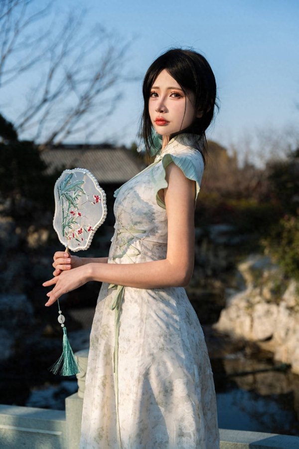 括普投资 春侣原创国风女裙 ​​​