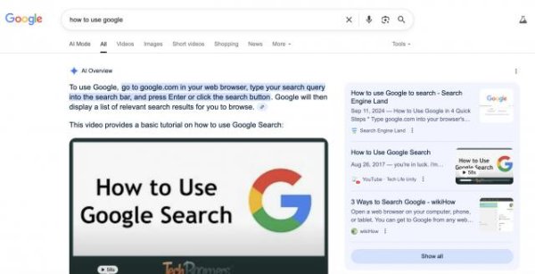 股海策略 谷歌把AI搜索总结喂到了用户嘴前，但很少有人点进去看来源